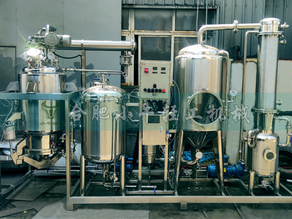 中試型提取濃縮機組 中試型提取濃縮機組